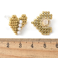 Boucles d'oreilles à tige en acier inoxydable 304&nbsp;EJEW-S257-04G