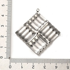 Pendenti in acciaio inossidabile 304 anti-ossidazione&nbsp;STAS-Q316-02P