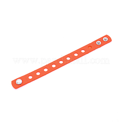 Bracelets en silicone pour enfants&nbsp;BJEW-WH0011-02L