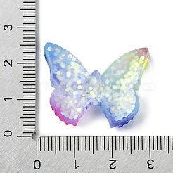 Decoden-Cabochons aus sprühlackiertem Harz&nbsp;LS-RESI-C045-07A