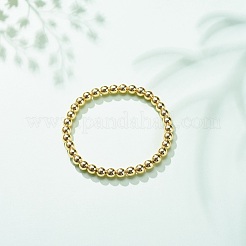 Bracelet extensible en perles rondes en hématite synthétique&nbsp;BJEW-JB08581