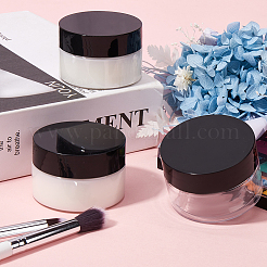 8 pot de crème pour le visage portable vide en plastique transparent&nbsp;CON-CP0001-015B