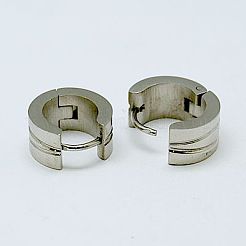 Pendientes de aro huggie de acero inoxidable 304 resistentes al deslustre.&nbsp;EJEW-G124-M16
