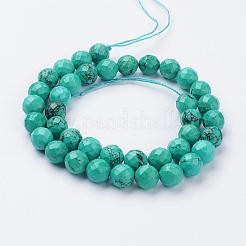 Fili di perline di magnesite naturale&nbsp;G-P324-10-4mm