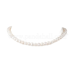 Collane di perline lucide a due lati con perle d'acqua dolce coltivate naturali per donna&nbsp;NJEW-JN05334-01