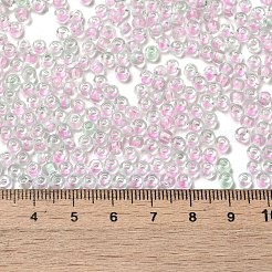 Perline rotonde in vetro trasparente&nbsp;SEED-B001-05A-32