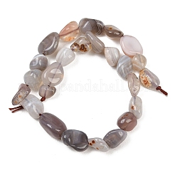 Natur Botswana Achat Nuggets Perlen Stränge&nbsp;G-B170-A01