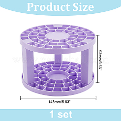 Supporti per pennelli cosmetici in plastica&nbsp;MRMJ-WH0079-63D