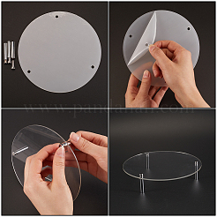 1 Set transparenter Cupcake-Riser-Halter aus Acryl&nbsp;ODIS-CP0001-08