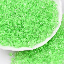 6/0 Innenfarbe transparente Glasperlen&nbsp;SEED-T007-07D