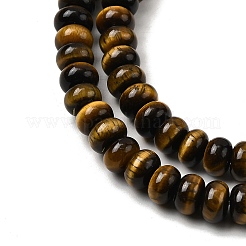 Natürlichen Tigerauge Perlen Stränge&nbsp;G-A275-B01-4x6mm