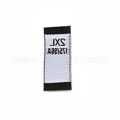 Polyester-Kleidungsgrößenetiketten (2xl)&nbsp;LS-FIND-WH0003-76A
