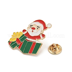 Weihnachts-Emaille-Anstecker&nbsp;JEWB-K028-01B-G