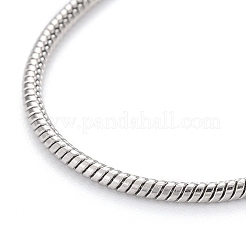 Bracciale scorrevole regolabile in acciaio inossidabile 304 anti-ossidazione/braccialetti bolo&nbsp;BJEW-F412-04P