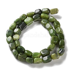 Natürliche kanadische Jade Perlen Stränge&nbsp;X-G-P497-01D-01