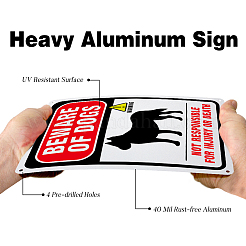 UV-geschützte und wasserdichte Aluminium-Warnschilder&nbsp;AJEW-GL0001-01A-06