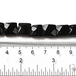 Abalorios naturales turmalina negro hebras&nbsp;G-C109-A10-02
