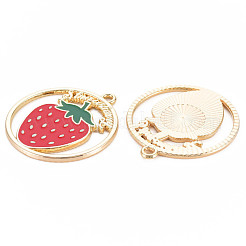 Pendentifs d'émail en alliage&nbsp;ENAM-S126-102-NR