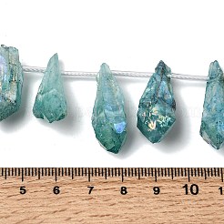 Elettrodeposte quarzo naturale perline di cristallo fili&nbsp;G-G890-A-11