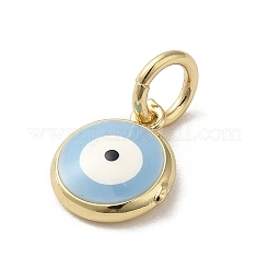 Charms smalto ottone&nbsp;KK-E092-13G-02