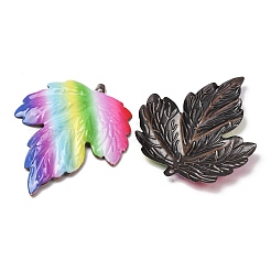 Pendentifs en fer imprimé aux couleurs de l'arc-en-ciel&nbsp;RN-CBA3547-02E