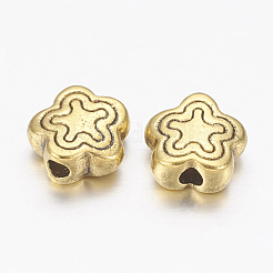 Perles en alliage de style tibétain&nbsp;X-GLF10690Y-NF