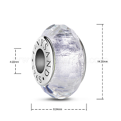 European Beads vetro sfaccettato&nbsp;TS-C-113