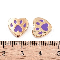 Perles d'émail en alliage&nbsp;FIND-G077-03G-02