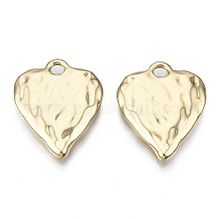 Pendentifs en alliage martelé placage de crémaillère&nbsp;PALLOY-T077-98LG-RS