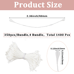 Noyau de fleur artificielle en plâtre avec cordon en coton&nbsp;DIY-WH20007-36B-09