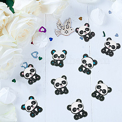 18 Stück Panda-Silikonperlen in 3 Farben&nbsp;SIL-OC0001-08