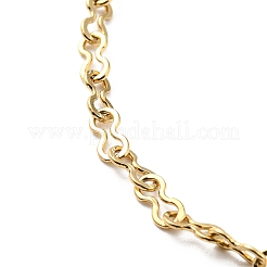 Infinity-Gliederkettenarmband aus 304 Edelstahl für Damen&nbsp;BJEW-B064-09G
