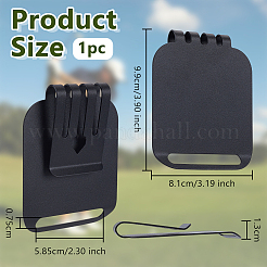 Clip porta asciugamano da golf in acciaio al manganese&nbsp;FIND-WH0139-844B