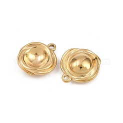 Pendentifs cabochons en acier inoxydable 304&nbsp;STAS-L303-32G