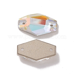 Forma de jarrón coser en rhinestone&nbsp;RGLA-C001-12A-001LA