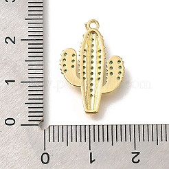 Ottone micro spianare pendenti zirconi&nbsp;X-KK-M295-18G-01