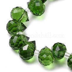 Perle di vetro trasparente&nbsp;GLAA-Z017-01