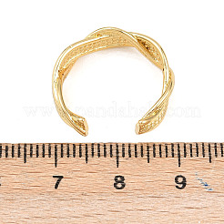 Manschettenringe aus Messing für Damen&nbsp;RJEW-Z113-03G