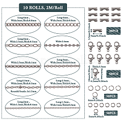 Kit de fabrication de bracelet collier chaîne diy&nbsp;DIY-YS0001-70