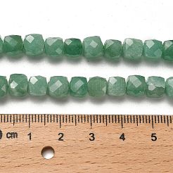 Natürlichen grünen Aventurin Perlen Stränge&nbsp;G-H078-C25-01