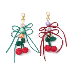 2 colgante de cordón de gamuza sintética ecológico.&nbsp;HJEW-JM03853