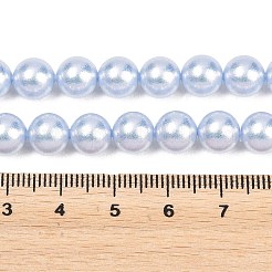 Milchglas Perlen Stränge&nbsp;GLAA-A044-08A-07