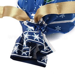 Weihnachtsschneemann Plastikverpackungsbeutel Kordelzugbeutel&nbsp;ABAG-Q053-05C