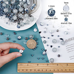 865 kit di gioielli in vetro fai da te&nbsp;DIY-SC0015-16A