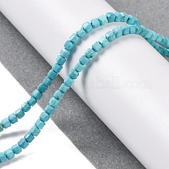 Abalorios naturales howlite hebras&nbsp;G-G001-A02-04