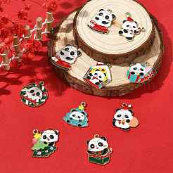 Pendentifs d'émail en alliage&nbsp;ENAM-FS0003-81