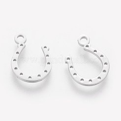 Anlaufgeschützte Charms aus Edelstahl 201&nbsp;STAS-S105-T199