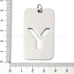 Anhänger aus Edelstahl 304&nbsp;LS-STAS-M115-01P-Y