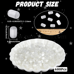 600 perle de verre de style banc à étirer&nbsp;SEED-PA0001-25B