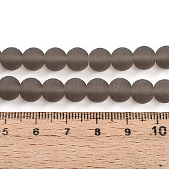 Chapelets de perles en verre transparente  &nbsp;GLAA-T032-T8mm-MD02